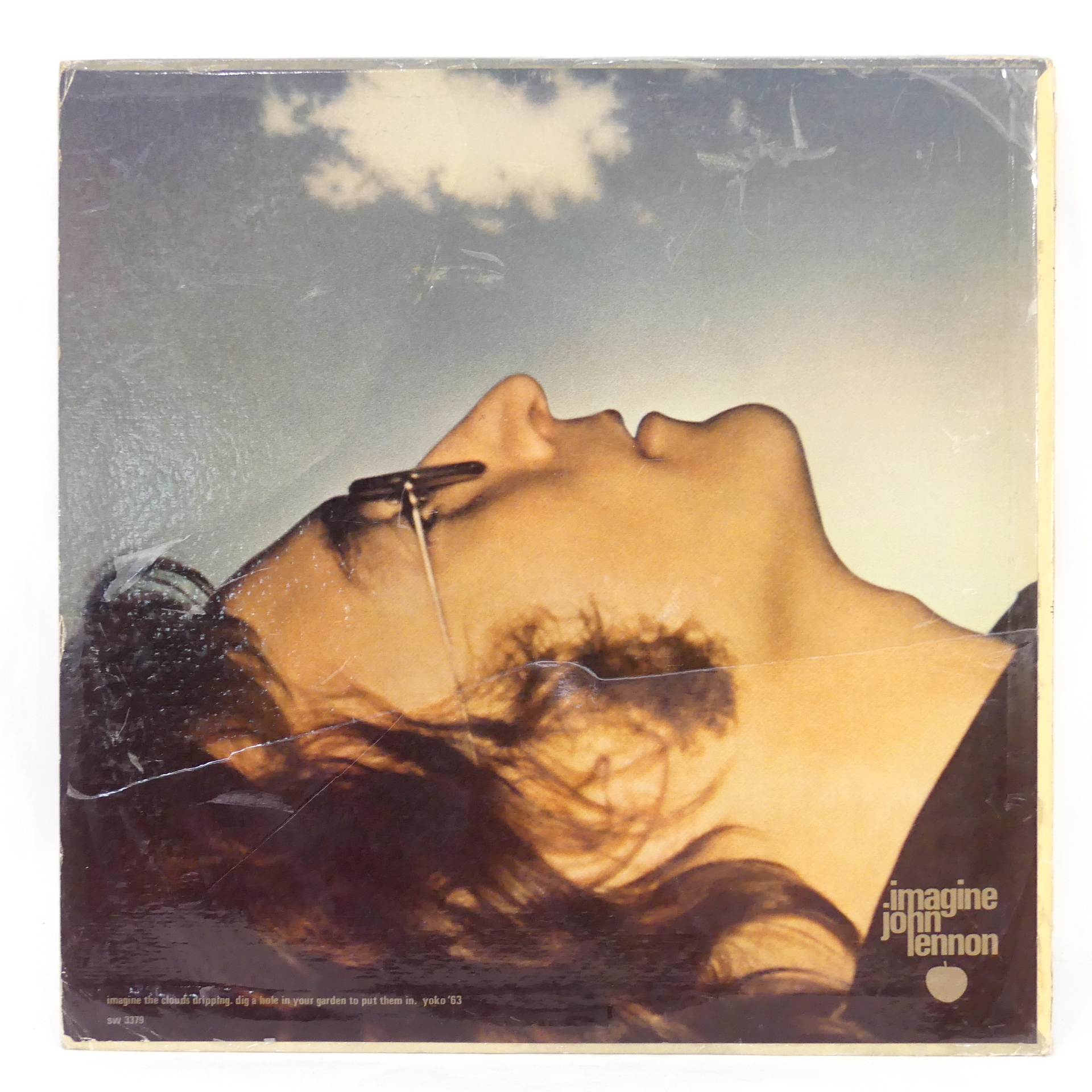 Voir photo 4 de Vinyle - John Lennon - Imagine - 1971 Vinyle - John Lennon - Imagine - 1971 État correct - Vue 4 -